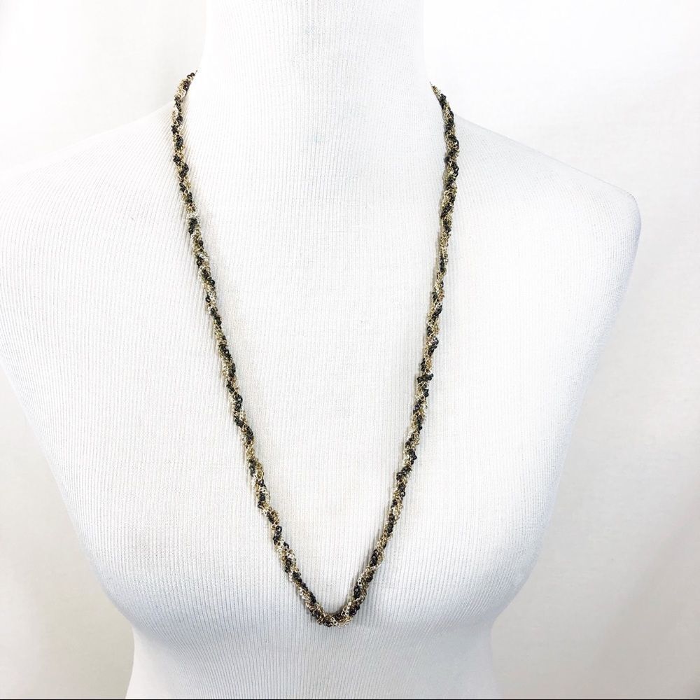 Multi-strand long necklace‎